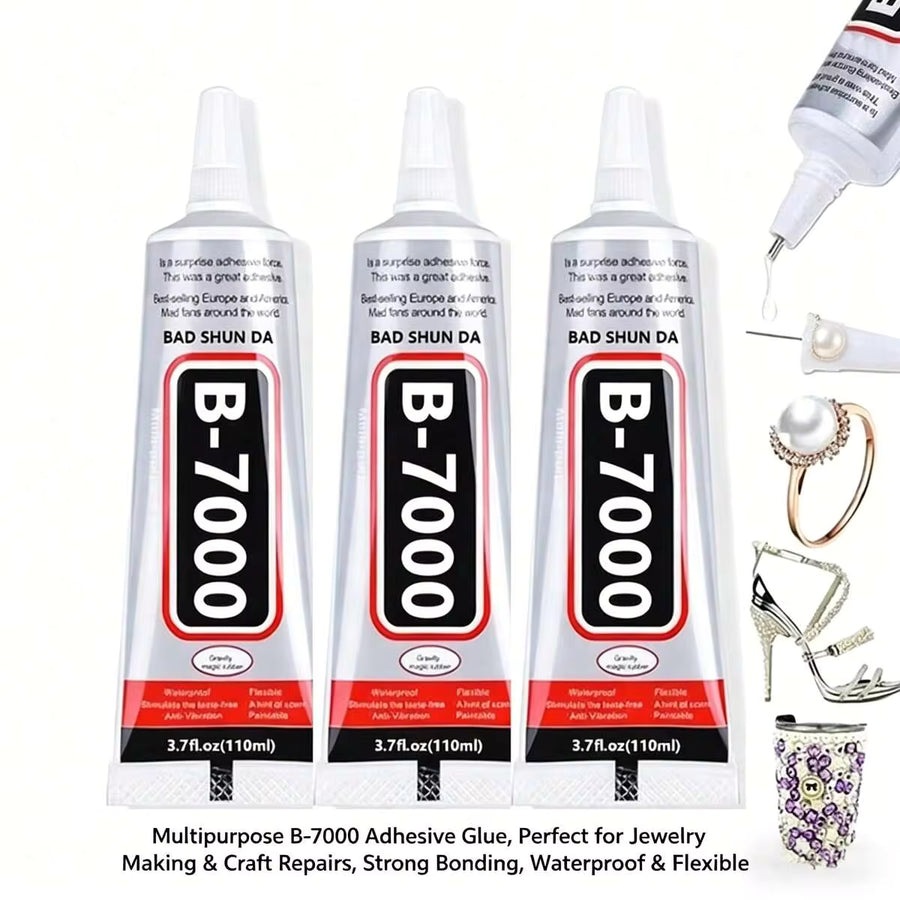 10ml B7000 Adhesive, Jewelry Glue For Headband, Brooch, Jewelry Setting, Diamond, Earrings, Pendant DIY Crafts, Super Strong Bonding Agent